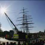 Cutty Sark badly damaged by fire