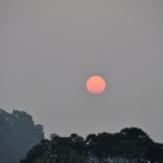 Smokey Melbourne Sunset