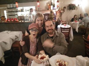 Valentine's Day dinner at Copperfields